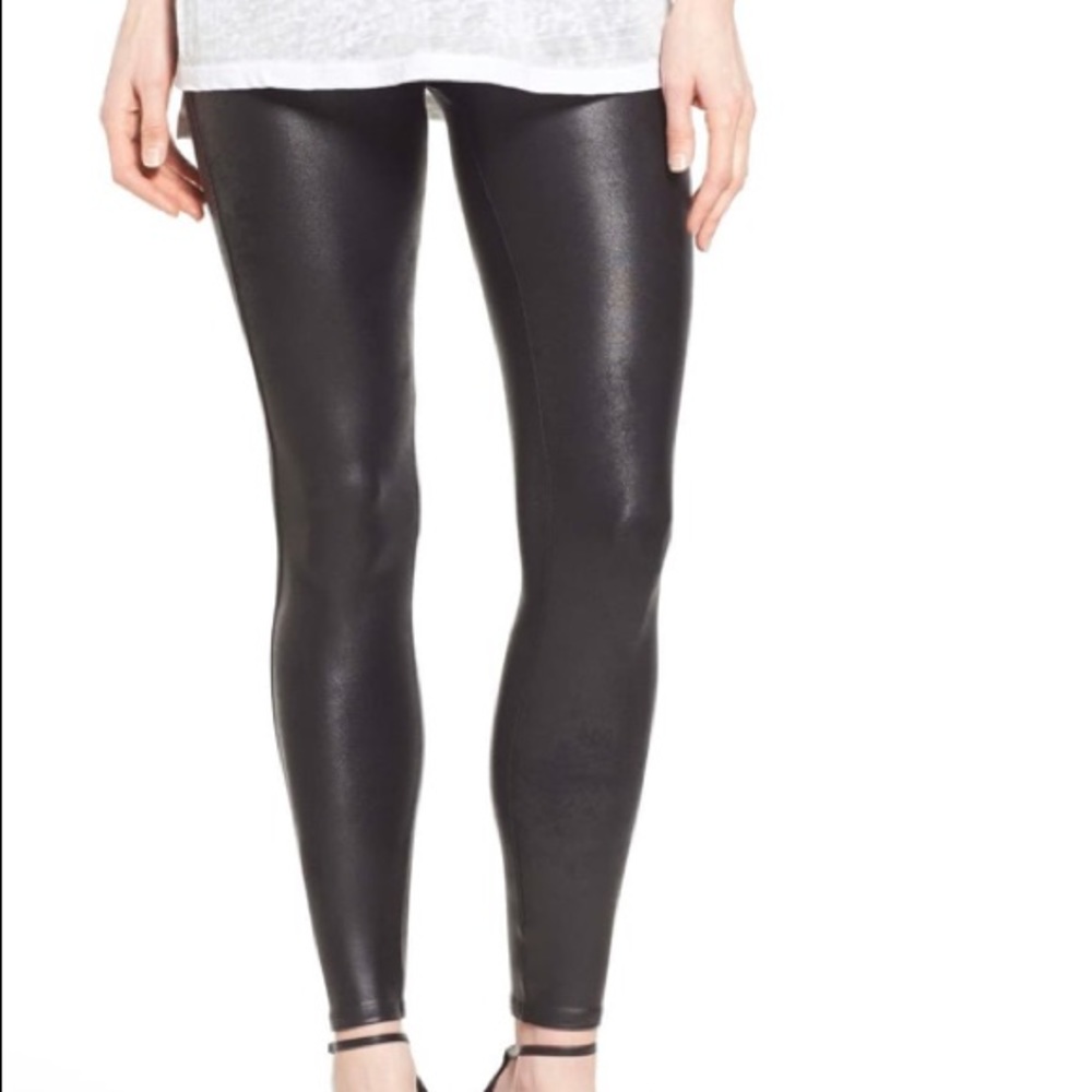 NWT SPANX Faux Leather Leggings